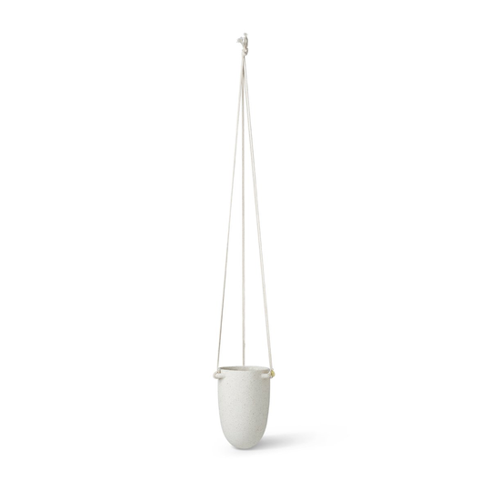 Speckle kukka-amppeli Ø13,5 cm Off-white