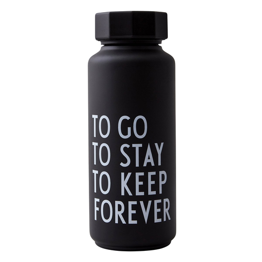 Design Letters termospullo special edition Musta