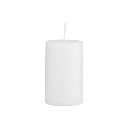 Steariinikynttilä Valkoinen Medium 10cm