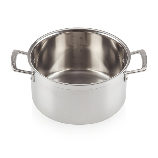 Le Creuset 3-Ply kannellinen pata 6 l