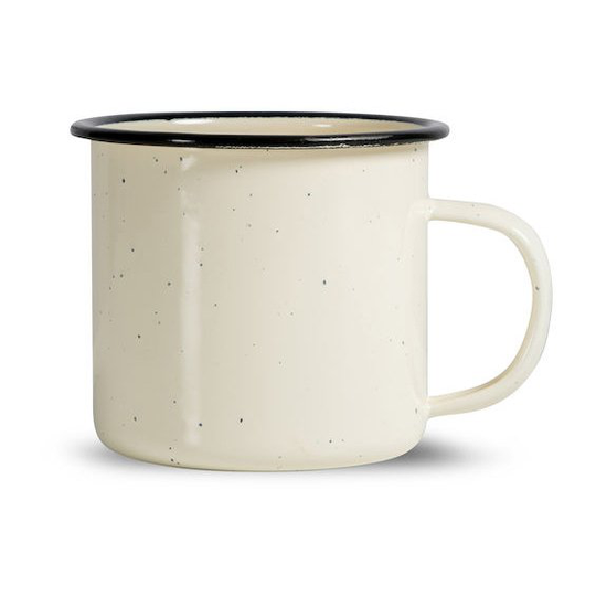 Doris emaloitu muki 35 cl Beige