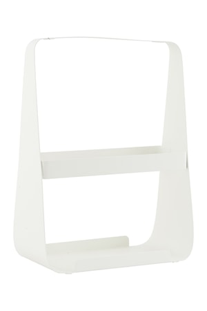 Lehtiteline Magazine 25x13,5x35 cm - Valkoinen