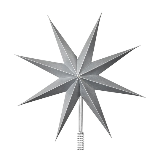 Joulutähti Ø30 cm Silver