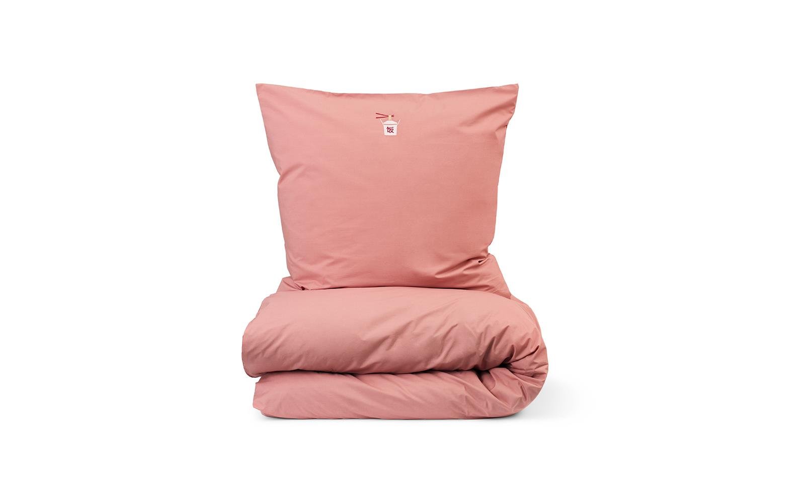 Normann Copenhagen - ​Snooze Bedding 140 x 200 cm - Happy Hangover Coral (310505)