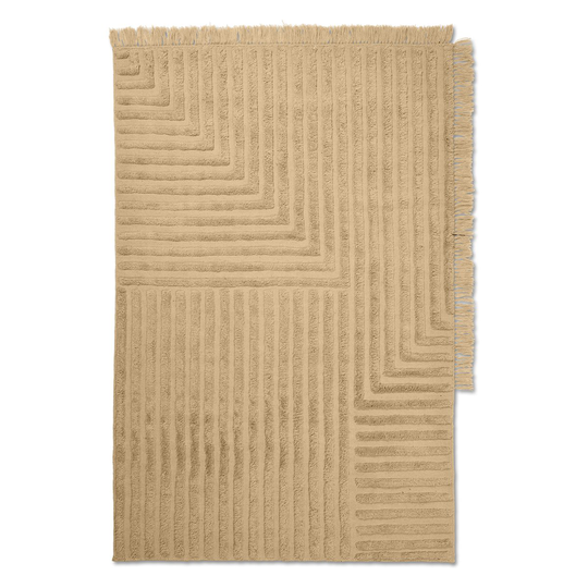 Crease villamatto 140x200 cm Light Sand