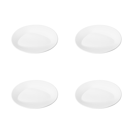 Sky Lautanen Valkoinen 4-pack