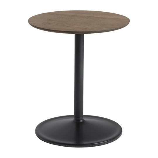 Soft Sivupöytä 48 cm Solid smoked oak-black
