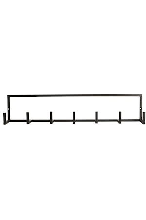 Vaateripustin 60x12 cm - Musta
