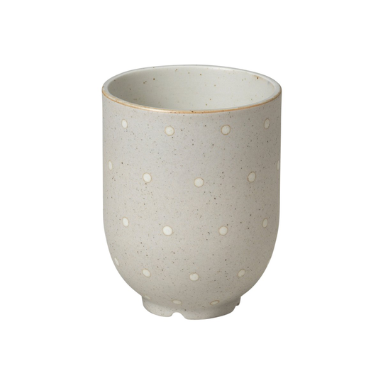 Eli muki 20 cl Matte soft light grey dots