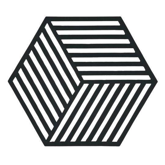 Hexagon pannunalunen musta