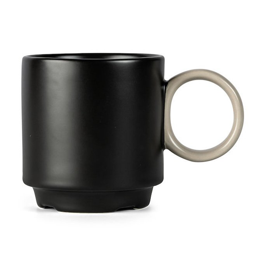 Noor kuppi Ø 7,5 cm Black-beige