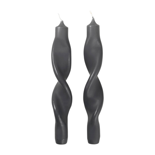 Twist twisted candles kierretty kynttilä 23 cm 2-pakkaus Northern dusk