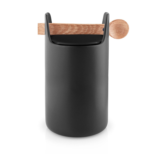Eva Solo toolbox lusikalla ja kannella, 20 cm Musta