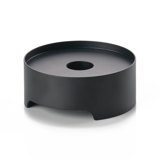 Singles kynttilänjalka Ø 9 cm Black