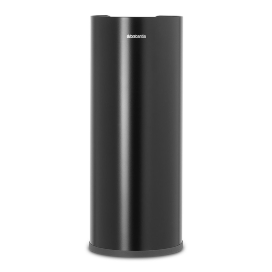 Brabantia wc-paperipidike 3 rullalle Matt black