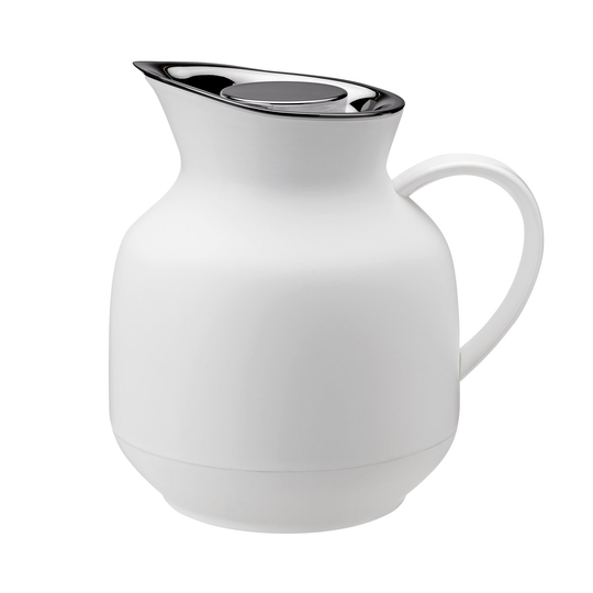 Amphora termoskannu teelle 1 l Soft white