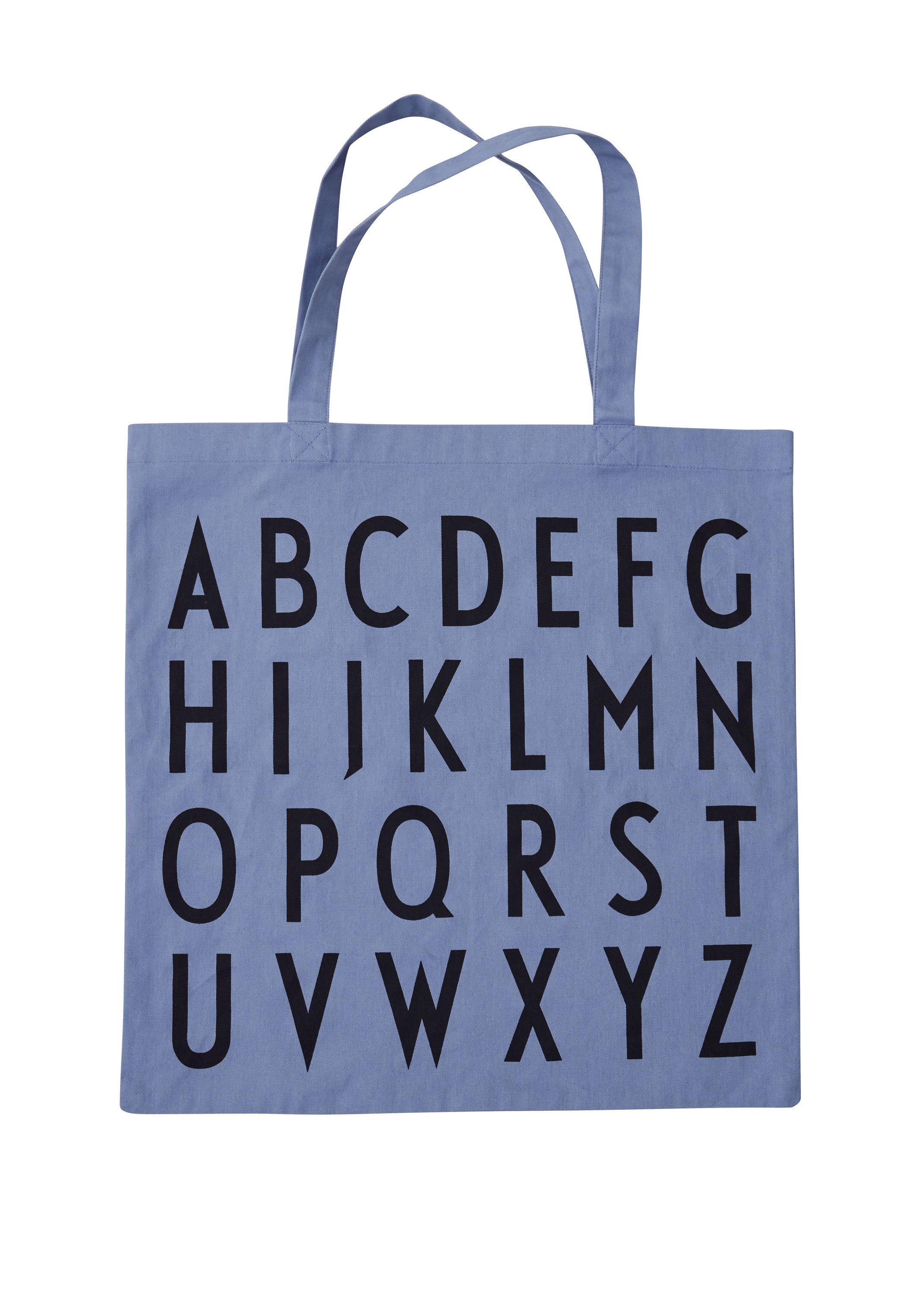 Design Letters - Farvorite Tote Bag - ABC Blue (10502001BLUEABC)