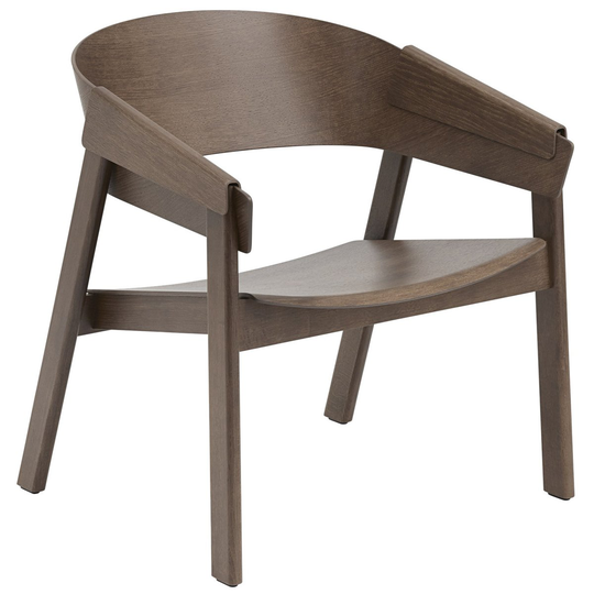 Cover lounge chair Stained dark brown