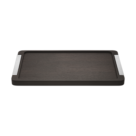 BERNADOTTE TRAY WOOD & STAINLESS STEEL