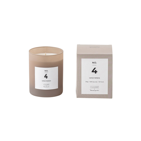NO. 4 Lemon Verbena -tuoksukynttilä 200 g + Lahjalaatikko