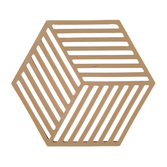 Hexagon pannunalunen Dark Caramel
