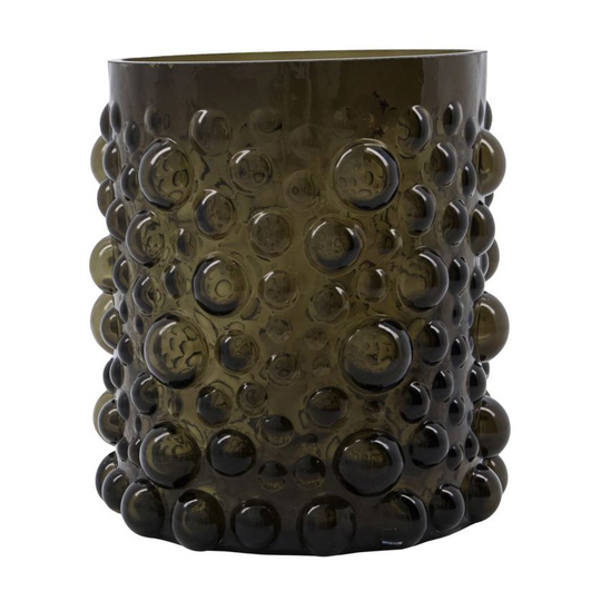 Foam maljakko 19 cm Ruskea