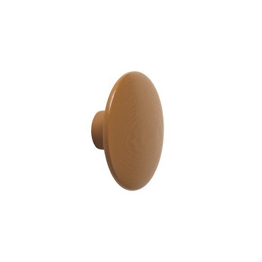 The Dots vaatekoukku, clay brown (ruskea) iso