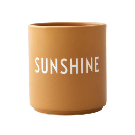 Design Letters suosikkikuppi 25 cl Sunshine