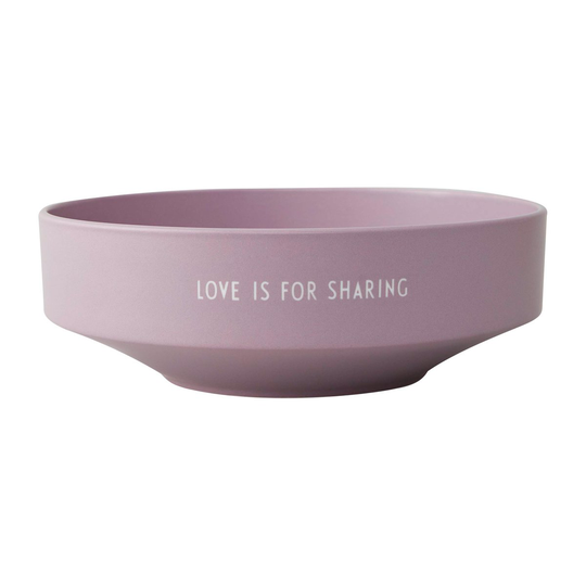 Design Letters -suosikkikulho large Ø 22 cm Lavender