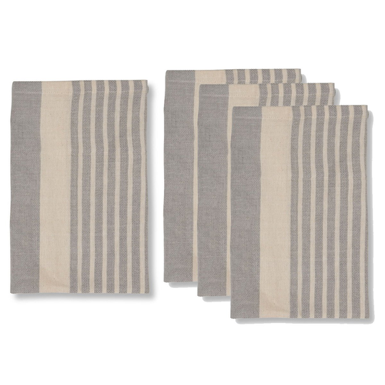 Ella Hamam -kangasservetti 4-pakkaus Beige