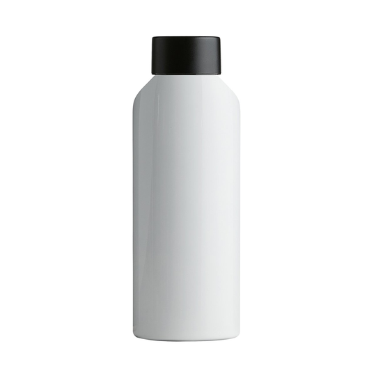 To Go -alumiinipullo 0,5 L Shiny white