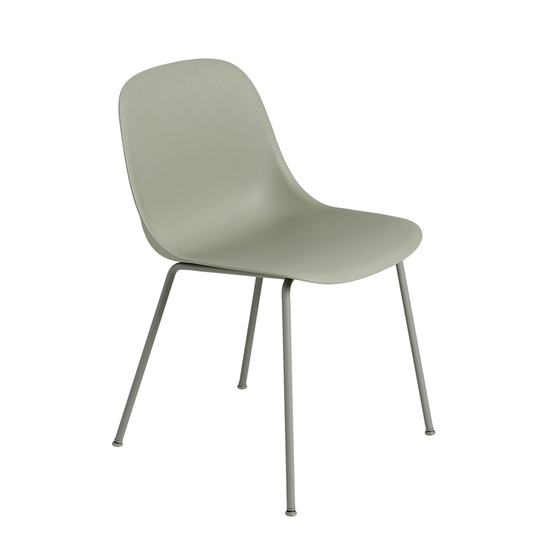 Fiber side chair tuoli dusty green