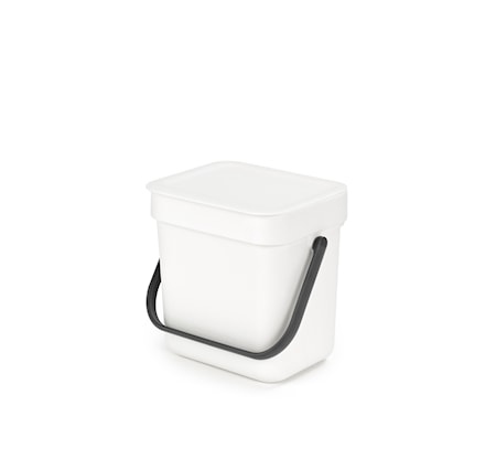 Jäteastia Sort & Go Valkoinen 3 L