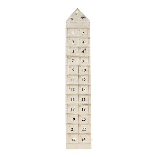 Star joulukalenteri talo, 150 cm Sand