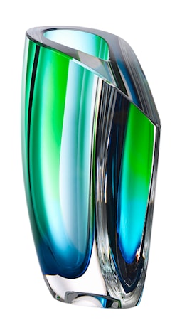 Mirage Vihreä/Sininen Vaasi 21 cm