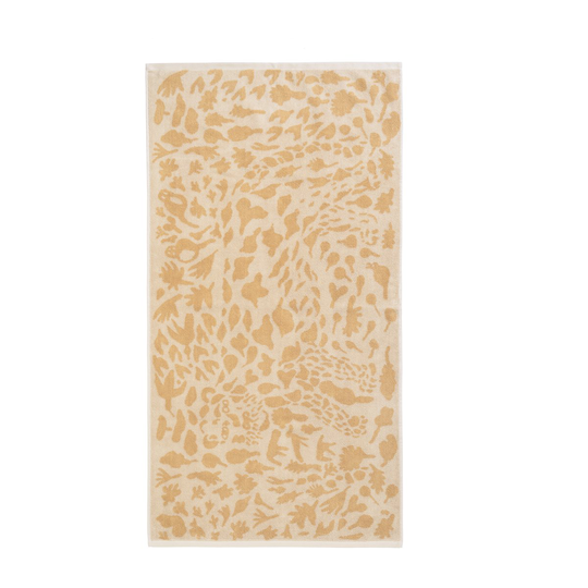 Oiva Toikka Cheetah kylpypyyhe 70x140 cm Ruskea