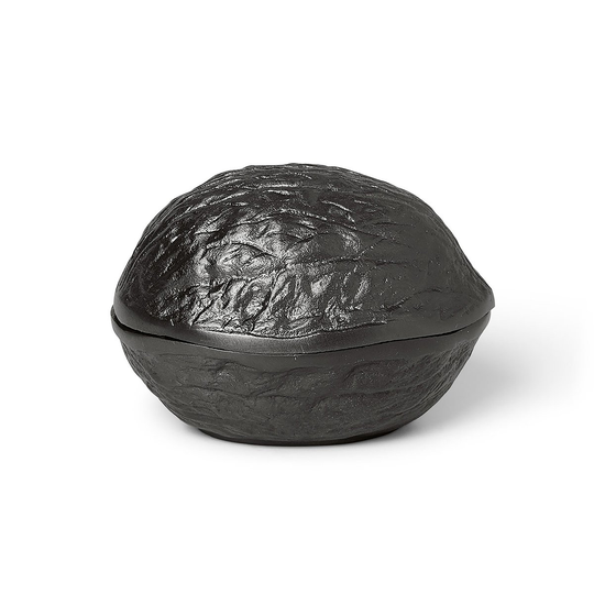 Forest nut box kannellinen pähkinäkulho 7,5 cm Blackened alumiini