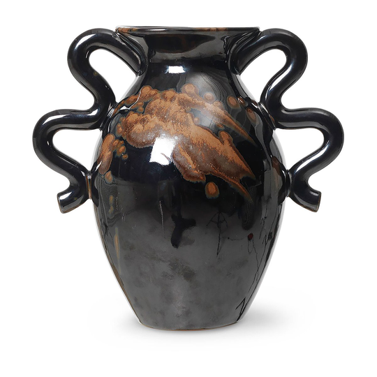 Verso maljakko 27 cm Black-brown
