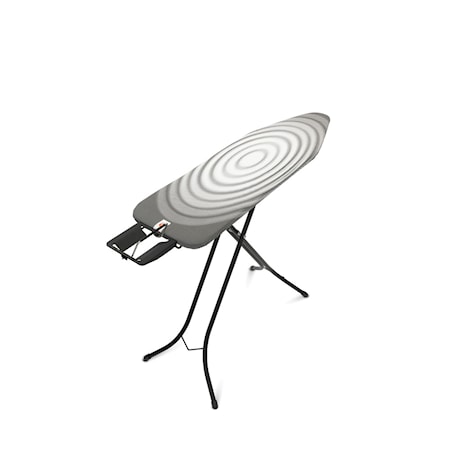Silityslauta Koko B Höyrysilitysrautapidikkeellä, musta raami 22mm 124x38 cm Titan Oval