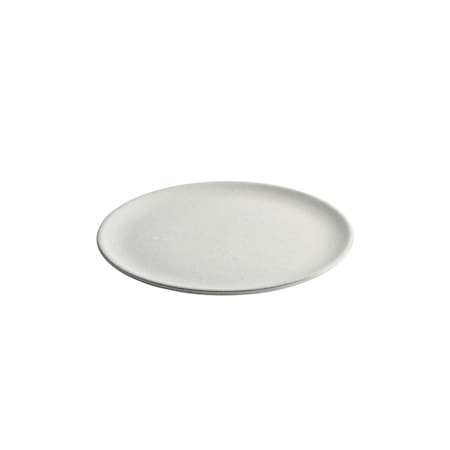 Raw Jälkiruokalautanen Arctic White 20 cm