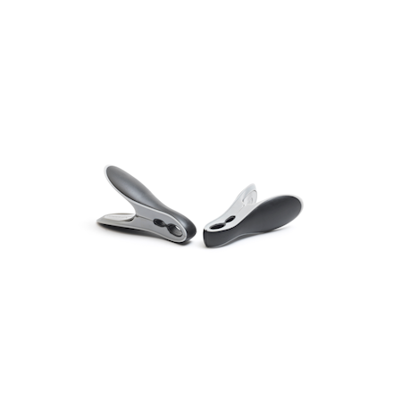 Pyykkipojat 8-pack “Smart Pegs”, Musta/Harmaa