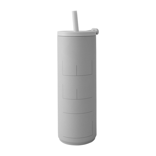 Travel Life -termospullo pillillä 50 cl Light grey