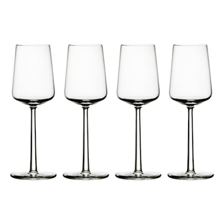 Essence Valkoviinilasi 4-pack 33cl