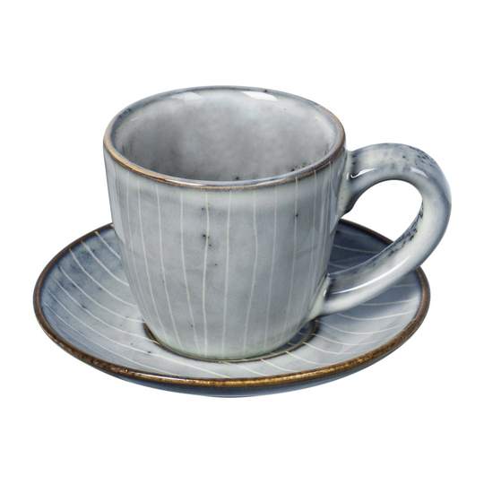 Nordic Sea -espressokuppi aluslautasella 5 l
