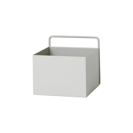 Ferm living wall box square harmaa
