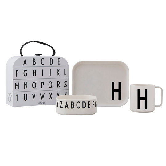 Design Letters lasten tarjoilusetti H