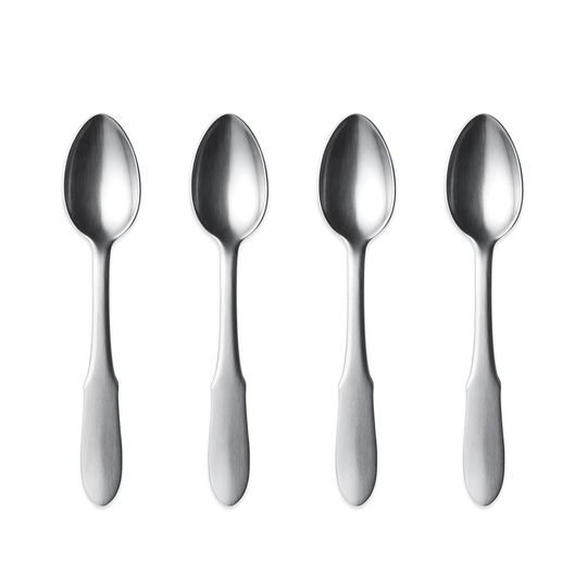 Mitra mattapintaiset teelusikat, large 4-pakkaus