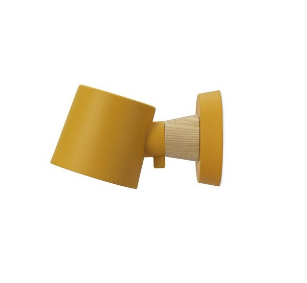 Normann Copenhagen - Rise Seinävalaisin Hardwired - Keltainen