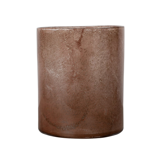 Calore kynttilälyhty-maljakko L Ø20 cm Rusty red