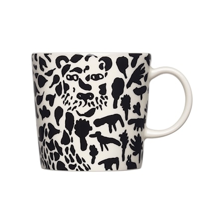 Oiva Toikka Collection muki 30 cl Cheetah musta
